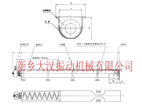 無（wú）軸螺旋輸（shū）送機