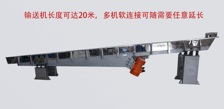 SCG係列耐高溫水平振（zhèn）動輸送機
