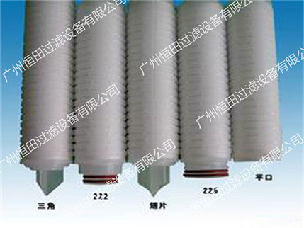 聚偏氟(PVDF)乙（yǐ）烯折疊濾芯