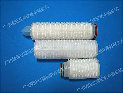 聚偏氟(PVDF)乙烯折（shé）疊（dié）濾芯